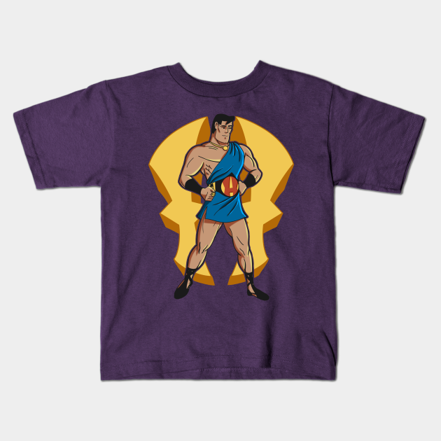 The Mighty Heracles Hercules Kids TShirt TeePublic